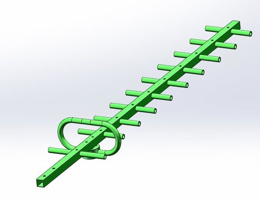 1020-1100MHz 12,6dBi 11 Unidade de aço inoxidável Yagi Antenna